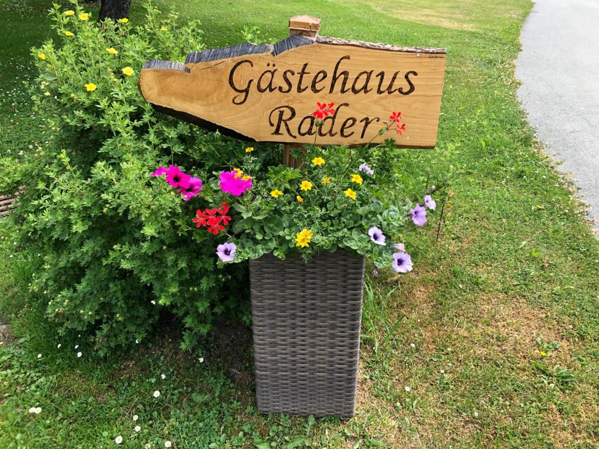 Gaestehaus Rader ไวสซ์บริอาค ภายนอก รูปภาพ