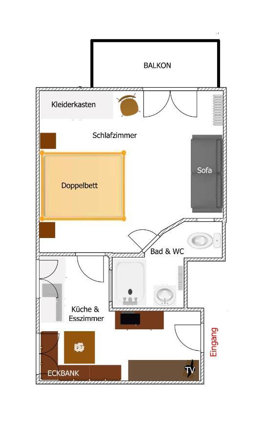 Gaestehaus Rader ไวสซ์บริอาค ภายนอก รูปภาพ